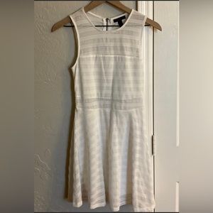 MATERIAL GIRL White Sleeveless A Line Dress Size Small